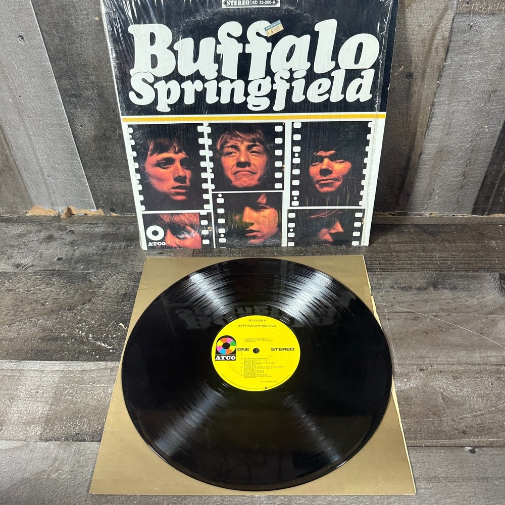 Buffalo Springfield Self Titled Vinyl LP SD 33-200-A Stereo
